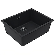 Кухонная мойка Alveus Granital Omni 30 Deep Black G90 550x450x198 1150056 Черная матовая-1