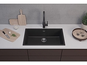 Кухонная мойка Alveus Granital Omni 40 Deep Black G90 750x450x198 1150063 Черная матовая-3
