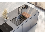 Кухонная мойка Alveus Granital Omni 40 Deep Black G90 750x450x198 1150063 Черная матовая-4