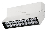 Накладной светильник Arlight SP-LOFT-SURFACE-S170-10W Warm3000 (WH, 24 deg) 026214 цвет плафона/подвески Белый, цвет арматуры Белый