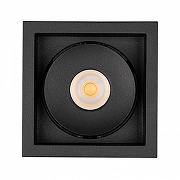 Встраиваемый светильник Arlight CL-SIMPLE-S80x80-9W Day4000 (BK, 45 deg) 026875 цвет плафона/подвески Черный, цвет арматуры Черный-3