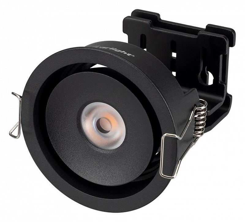 Встраиваемый светильник Arlight CL-SIMPLE-R78-9W Day4000 (BK, 45 deg) 026871 