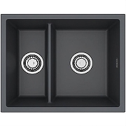 Кухонная мойка Alveus Granital Omni 50 Deep Black G90 750x450x198 1150070 Черная матовая