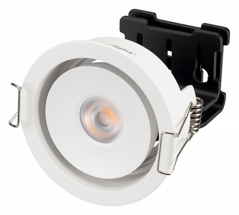 Встраиваемый светильник Arlight CL-SIMPLE-R78-9W Warm3000 (WH, 45 deg) 026868 