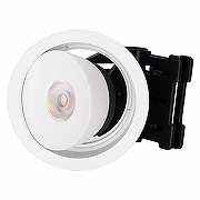Встраиваемый светильник Arlight CL-SIMPLE-R78-9W Warm3000 (WH, 45 deg) 026868 цвет плафона/подвески Белый, цвет арматуры Белый-1
