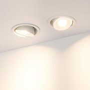 Встраиваемый светильник Arlight CL-SIMPLE-R78-9W Warm3000 (WH, 45 deg) 026868 цвет плафона/подвески Белый, цвет арматуры Белый-5