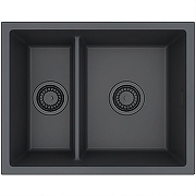 Кухонная мойка Alveus Granital Omni 50 Deep Black G90 BE 750x450x198 1150071 Черная матовая