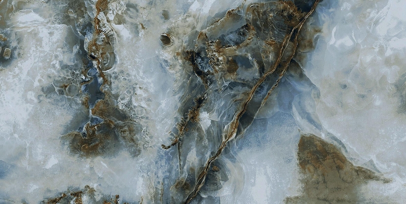 Керамогранит Primavera Jakarta Blue Punch-Carving PC208 