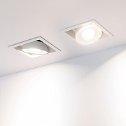 Встраиваемый светильник Arlight CL-SIMPLE-S80x80-9W Day4000 (WH, 45 deg) 028148 цвет плафона/подвески Белый, цвет арматуры Белый-3