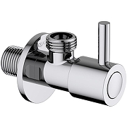 Запорный вентиль Aquatek AQ2451CR угловой Хром-1