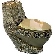 Унитаз биде Laguraty 2160ACGOLDEN Золото с сиденьем Микролифт-1