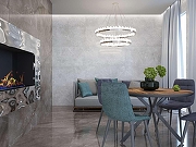 Керамогранит Velsaa Gris Mramor RP-91894 Коричневый полированный 60x120 см-10