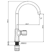 Смеситель для кухни Creavit Alfa AL8500 Хром-1