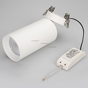 Встраиваемый светильник Arlight SP-POLO-BU1LT-R95-25W Day4000 (WH-WH, 40 deg) 027340 цвет плафона/подвески Белый, цвет арматуры Белый-2