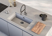 Кухонная мойка Alveus Granital Omni 40 Concrete G81 750x450x198 1150059 Серая-3