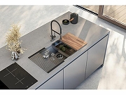 Кухонная мойка Alveus Granital Omni 40 Concrete G81 750x450x198 1150059 Серая-4