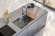 Кухонная мойка Alveus Granital Omni 40 Concrete G81 750x450x198 1150059 Серая-5