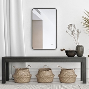 Зеркало Silver Mirrors Incanto 60 LED-00002538 с подсветкой Черное с бесконтактным выключателем и диммером-4