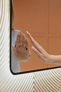 Зеркало Silver Mirrors Incanto 60 LED-00002538 с подсветкой Черное с бесконтактным выключателем и диммером-12