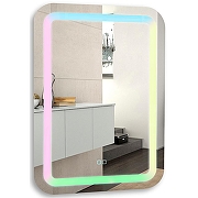 Зеркало Silver Mirrors Malta-RGB 55 LED-00002511 с подсветкой с сенсорным выключателем и диммером-2