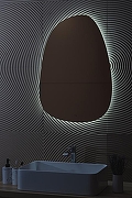 Зеркало Silver Mirrors Molecula-Lite 57 LED-00002801 с подсветкой с бесконтактным выключателем и диммером-3
