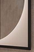 Зеркало Silver Mirrors Mone 80 LED-00002740 с подсветкой Черное с бесконтактным выключателем и диммером-9