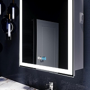 Зеркальный шкаф Silver Mirrors Киото 60 LED-00002358 с подсветкой Белый-6