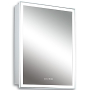 Зеркальный шкаф Silver Mirrors Киото 60 LED-00002358 с подсветкой Белый-1