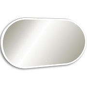 Зеркало Silver Mirrors Виола 50 LED-00002355 с подсветкой Черное с сенсорным выключателем и диммером-2