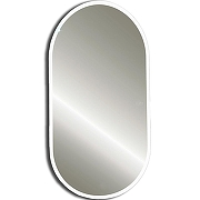 Зеркало Silver Mirrors Виола 50 LED-00002355 с подсветкой Черное с сенсорным выключателем и диммером-1