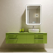 Зеркальный шкаф Silver Mirrors Фиджи 60-3 L LED-00002859 с подсветкой Белый-3