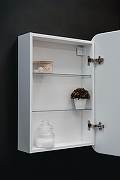 Зеркальный шкаф Silver Mirrors Фиджи 60-3 R LED-00002858 с подсветкой Белый-5