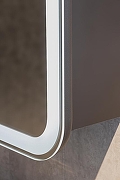 Зеркальный шкаф Silver Mirrors Фиджи 60 LED-00002724 с подсветкой Черный-4