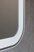 Зеркальный шкаф Silver Mirrors Фиджи Flip 60 LED-00002472 с подсветкой Белый-8