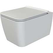 Унитаз подвесной Boheme Zen 967-SET-2-MW Белый матовый с сиденьем Микролифт