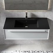 Раковина Paola Nero 100 Черная матовая-4