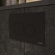 Кнопка смыва для инсталляции Vitra Origin 740-2411 Черная матовая-2