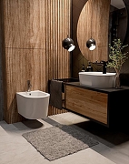 Биде AQUAme AQM2101 подвесное Белое глянцевое-3