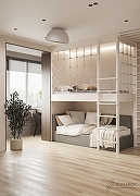 Виниловый ламинат First Floor Белый дикий лес/Wild Forest White 1F001 1220х182х4 мм-9