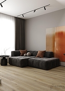 Виниловый ламинат First Floor Коньячный старый Дуб/Old Oak Cognac 1F015 1220х182х4 мм-9