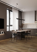 Виниловый ламинат First Floor Коричневый дикий лес/Wild Forest Brown 1F005 1220х182х4 мм-9