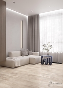 Виниловый ламинат First Floor Ледяной Дуб скетч/Sketch Oak Frozen 1F043 1220х182х4 мм-9