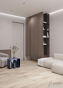 Виниловый ламинат First Floor Ледяной Дуб скетч/Sketch Oak Frozen 1F043 1220х182х4 мм-11