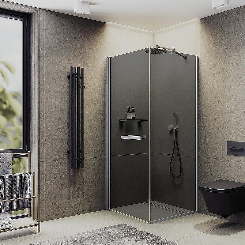 Душевой уголок Maybah Glass MGY-1348-5 1000x1000x1975 на монопетле 