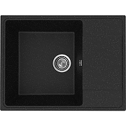 Кухонная мойка Ulgran Practik PR-M 650-004 Черный оникс