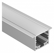 Профиль алюминиевый Arlight SL-LINIA49-F-2500 ANOD+OPAL 020469 цвет опал