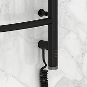 Электрический полотенцесушитель Сунержа Галант 3.0 800x400 R 31-5801-8040 Черный матовый-2