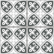 Керамогранит Etili Seramik BRISTOL Grey Pre-cut Серый Матовый 45x45 см