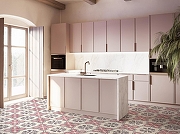 Керамогранит Etili Seramik CHATEAU Blue Pre-cut Матовый 45x45 см-3