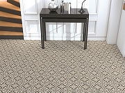 Керамогранит Etili Seramik DORSET Charcoal Black Pre-cut Черный Матовый 45x45 см-1